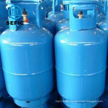 lpg liquefied petroleum gascylinder, lpg tank for cooking MSDS gas supplied 3kg 5kg 6kg